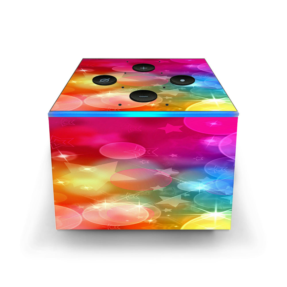  Bokah Colors Amazon Fire TV Cube Skin