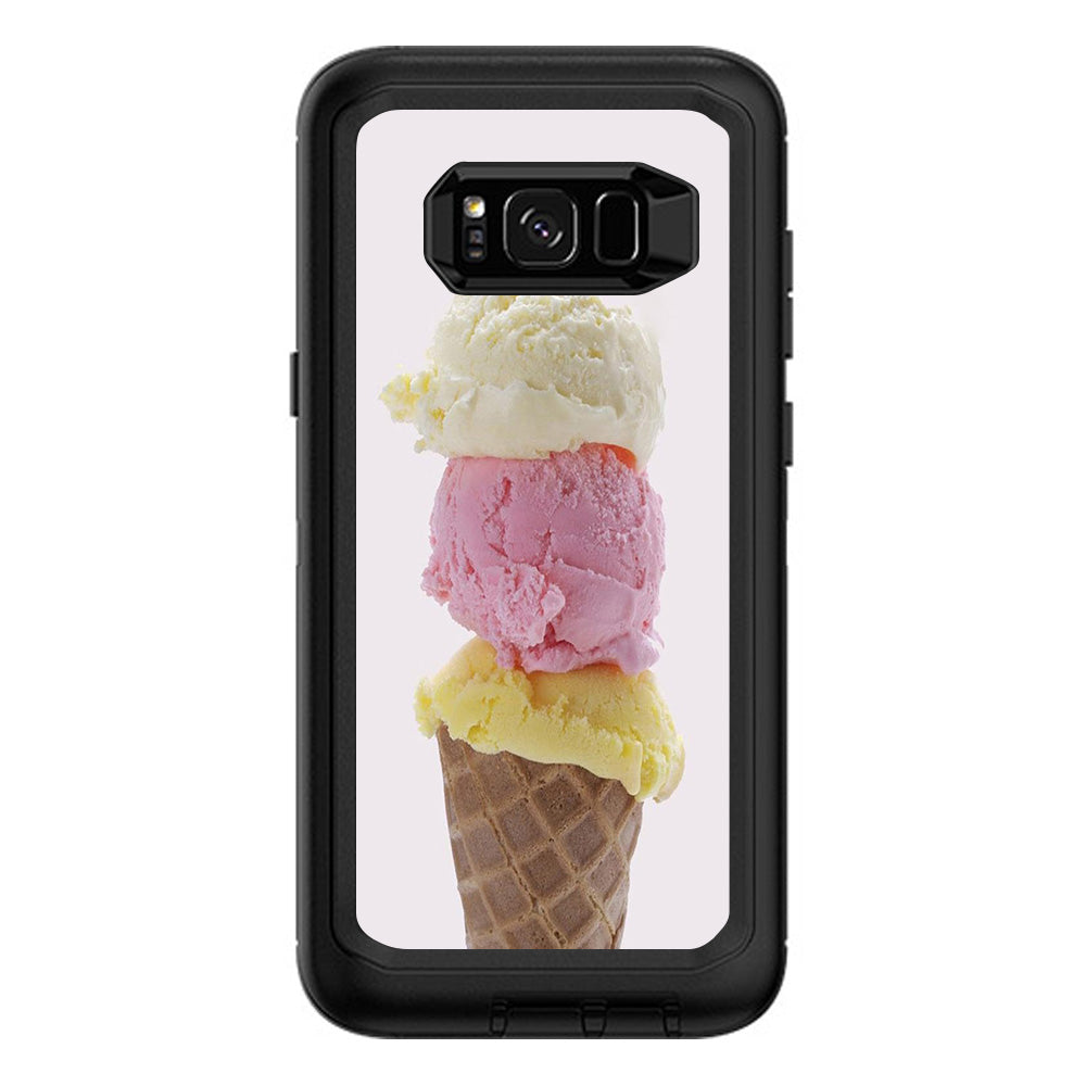  Ice Cream Cone Otterbox Defender Samsung Galaxy S8 Plus Skin