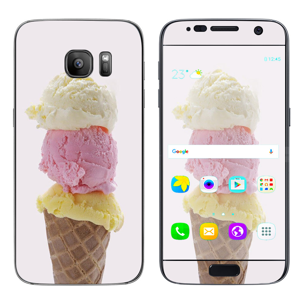  Ice Cream Cone Samsung Galaxy S7 Skin
