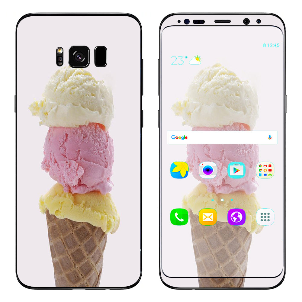  Ice Cream Cone Samsung Galaxy S8 Plus Skin