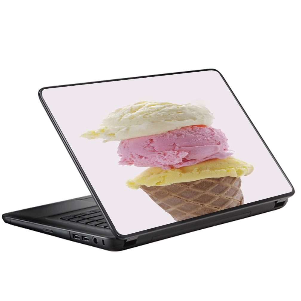  Ice Cream Cone Universal 13 to 16 inch wide laptop Skin