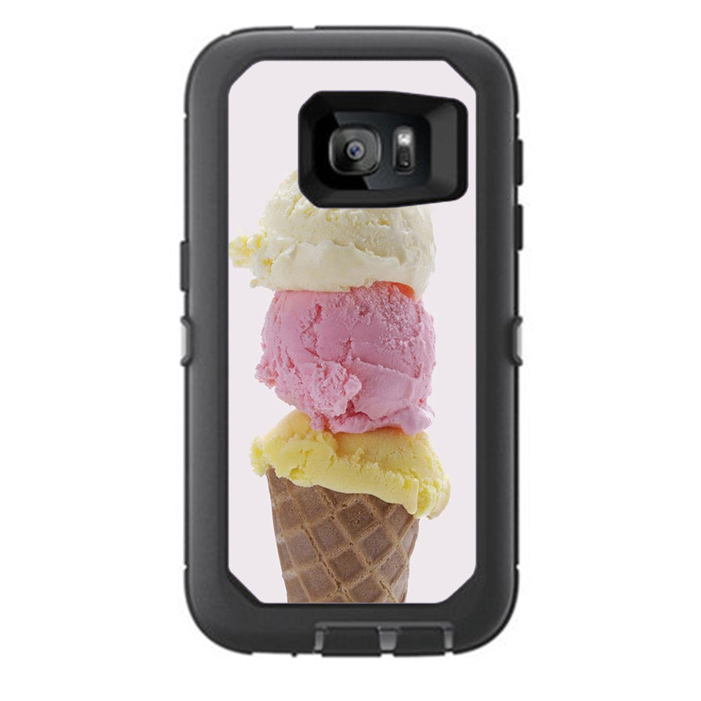  Ice Cream Cone Otterbox Defender Samsung Galaxy S7 Skin