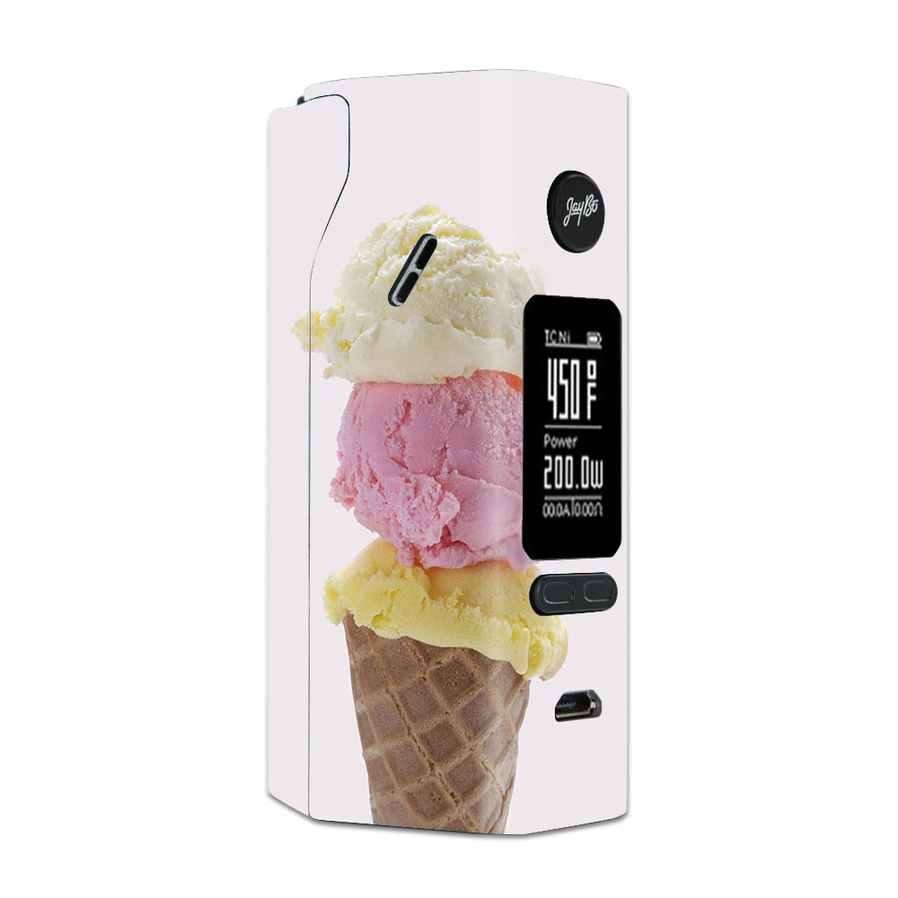  Ice Cream Cone Wismec Reuleaux RX 2/3 combo kit Skin