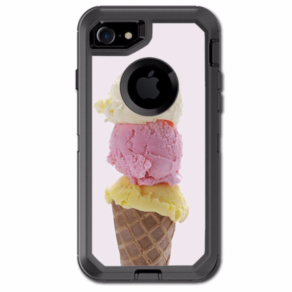  Ice Cream Cone Otterbox Defender iPhone 7 or iPhone 8 Skin