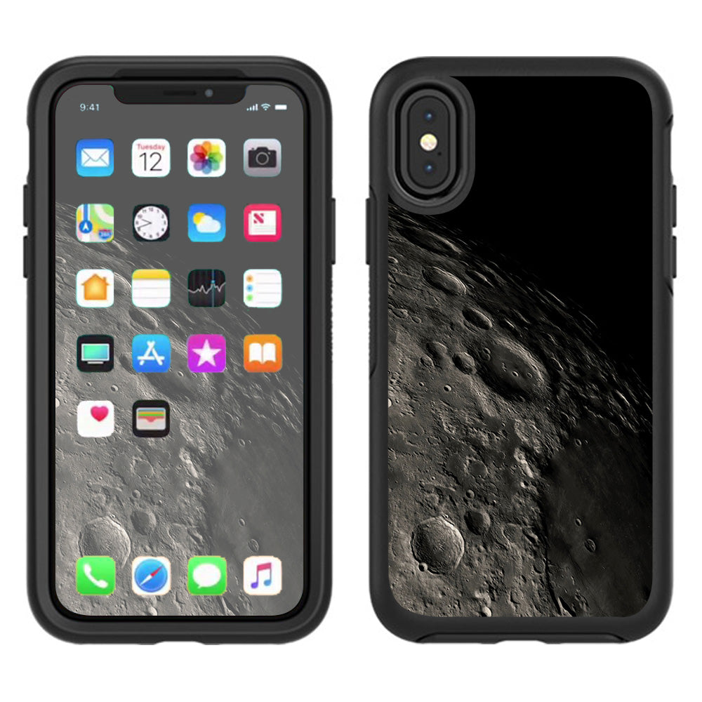  Moon From Hubble Otterbox Defender Apple iPhone X Skin