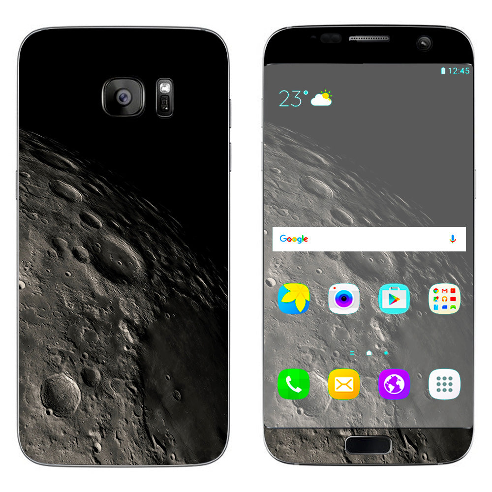  Moon From Hubble Samsung Galaxy S7 Edge Skin