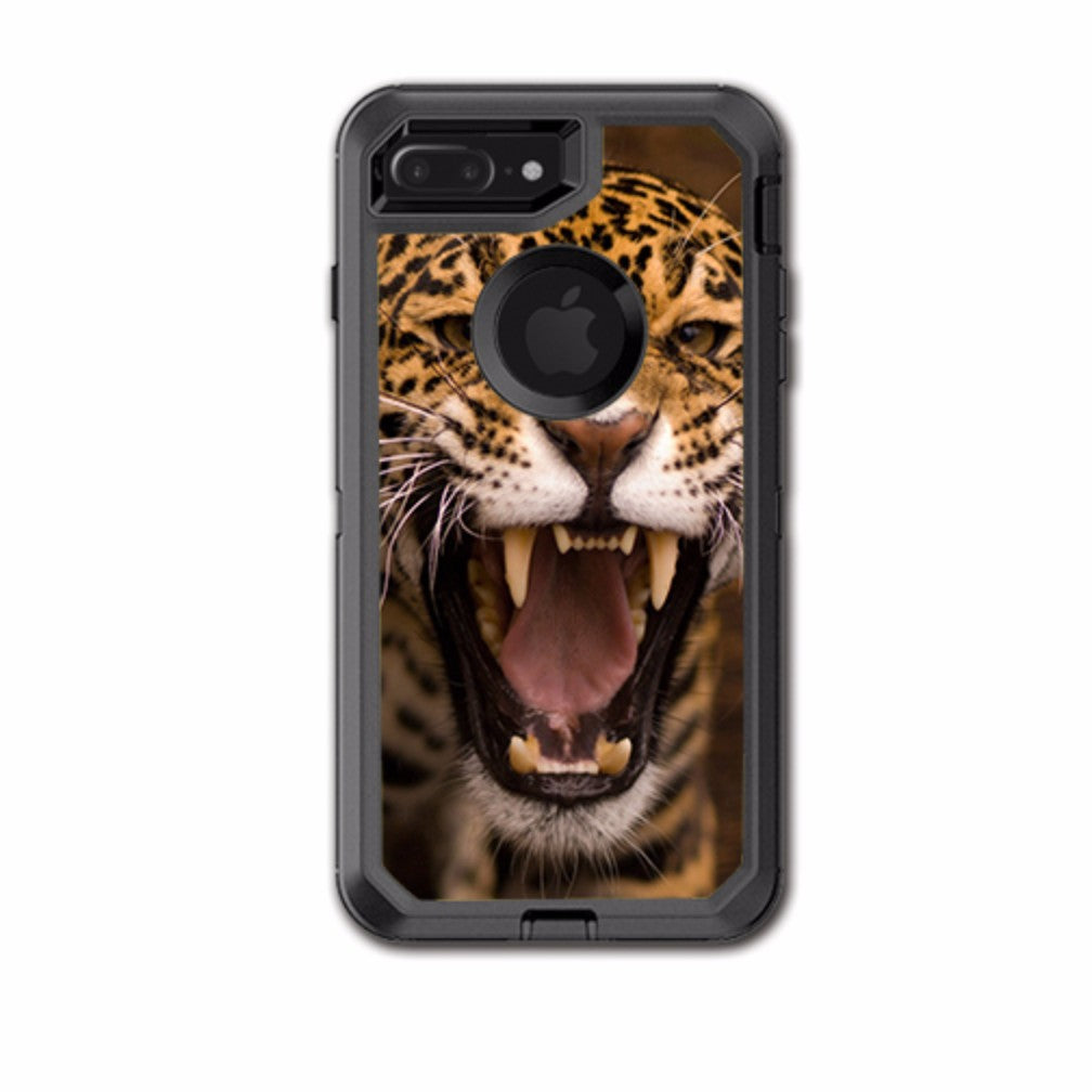  Jaguar Growling Otterbox Defender iPhone 7+ Plus or iPhone 8+ Plus Skin