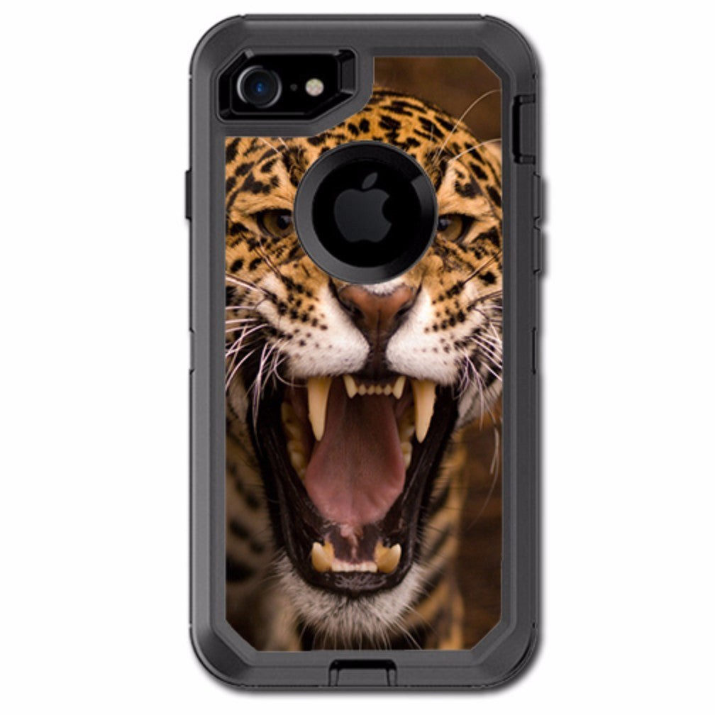  Jaguar Growling Otterbox Defender iPhone 7 or iPhone 8 Skin
