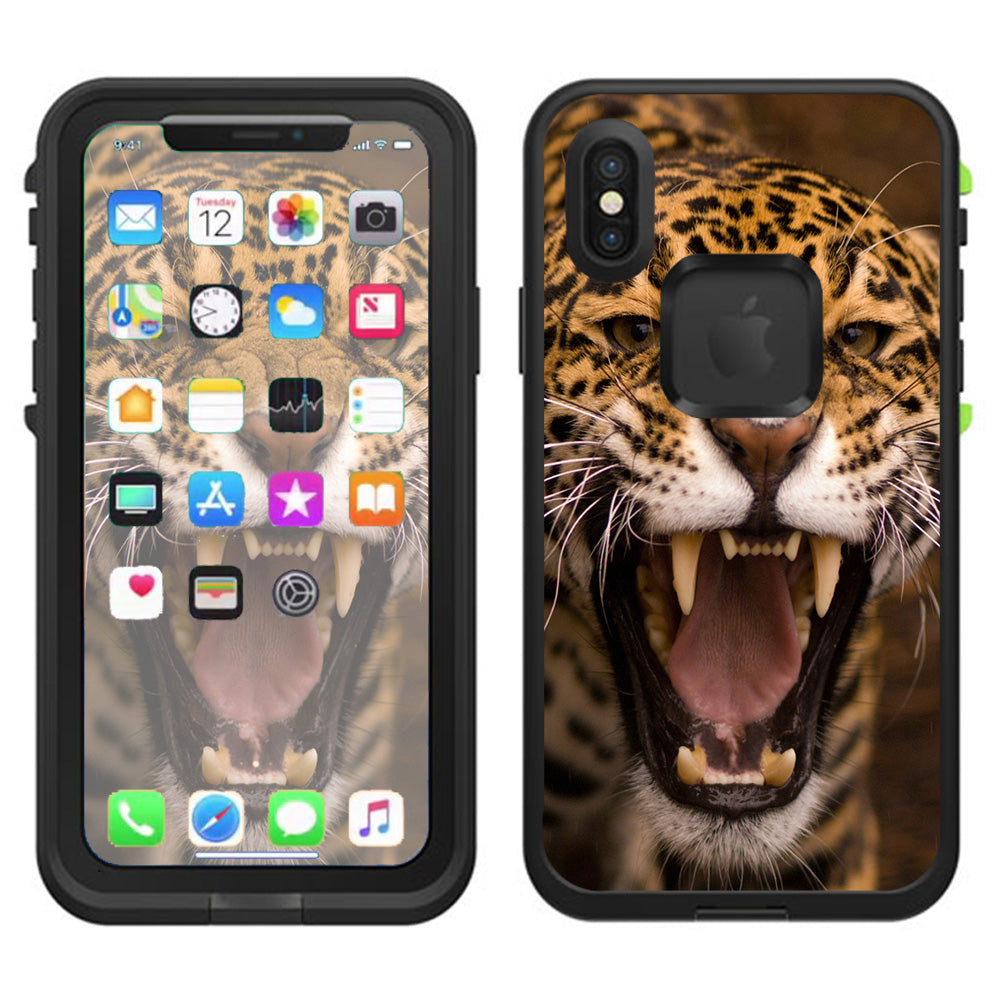  Jaguar Growling Lifeproof Fre Case iPhone X Skin
