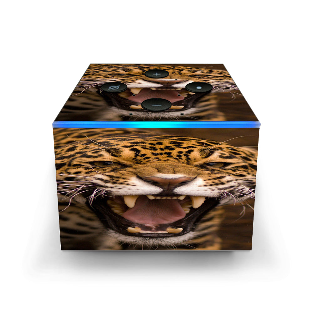 Jaguar Growling Amazon Fire TV Cube Skin