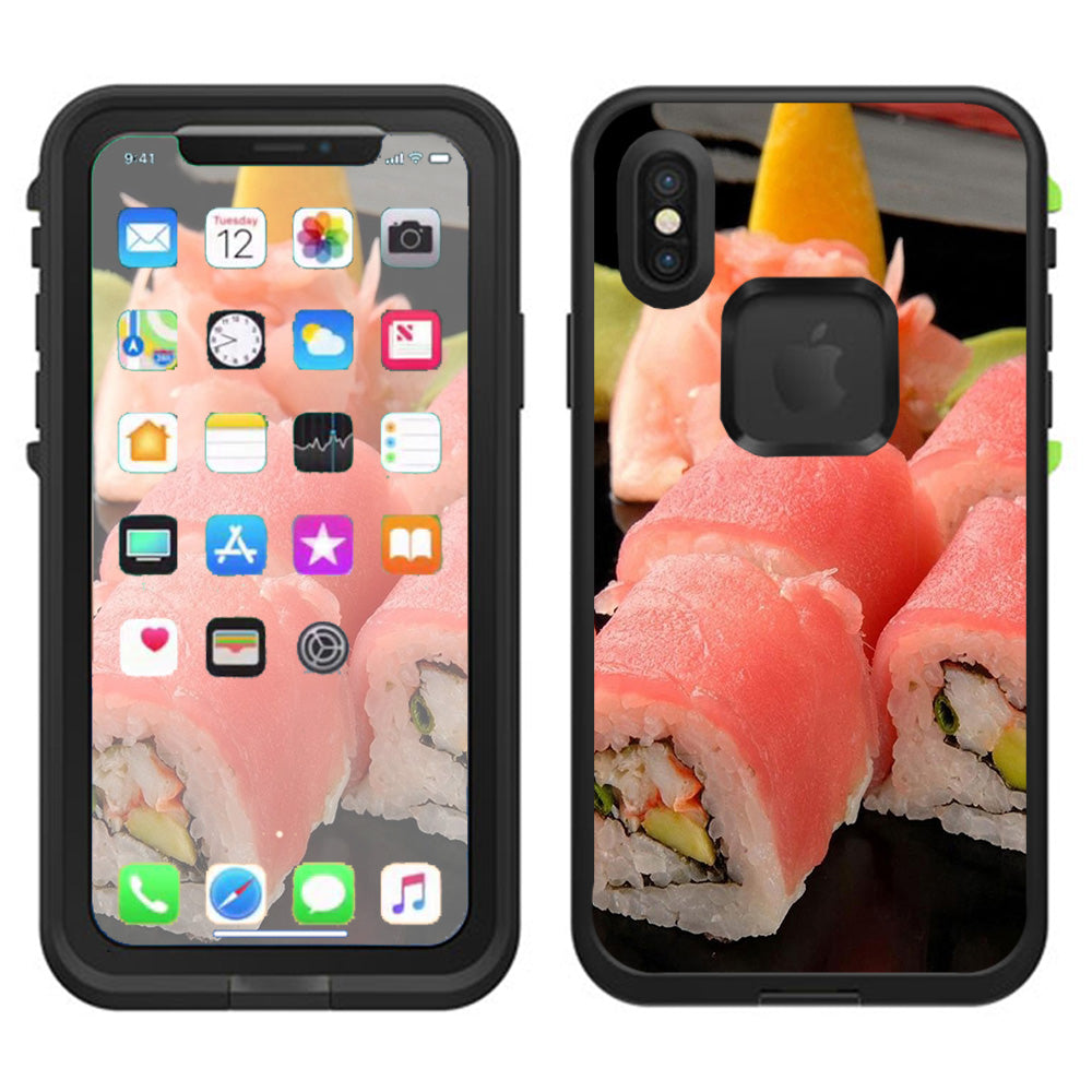 Japanese Sushi Lifeproof Fre Case iPhone X Skin