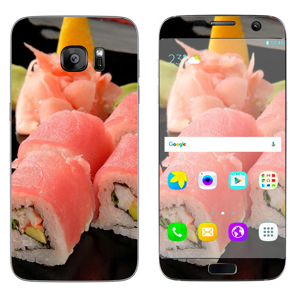  Japanese Sushi Samsung Galaxy S7 Edge Skin
