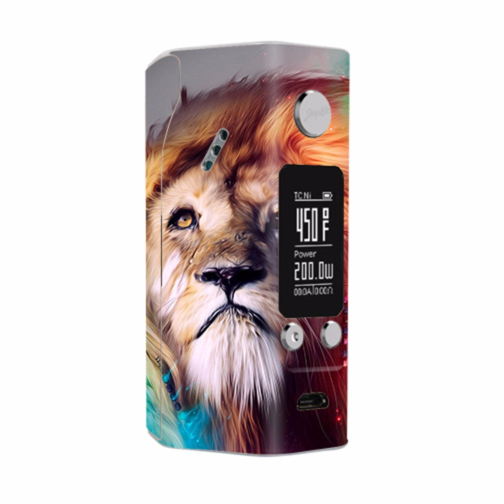  Lion Face Wismec Reuleaux RX200S Skin