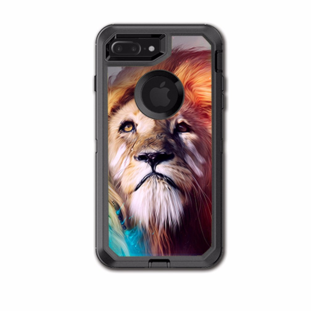  Lion Face Otterbox Defender iPhone 7+ Plus or iPhone 8+ Plus Skin