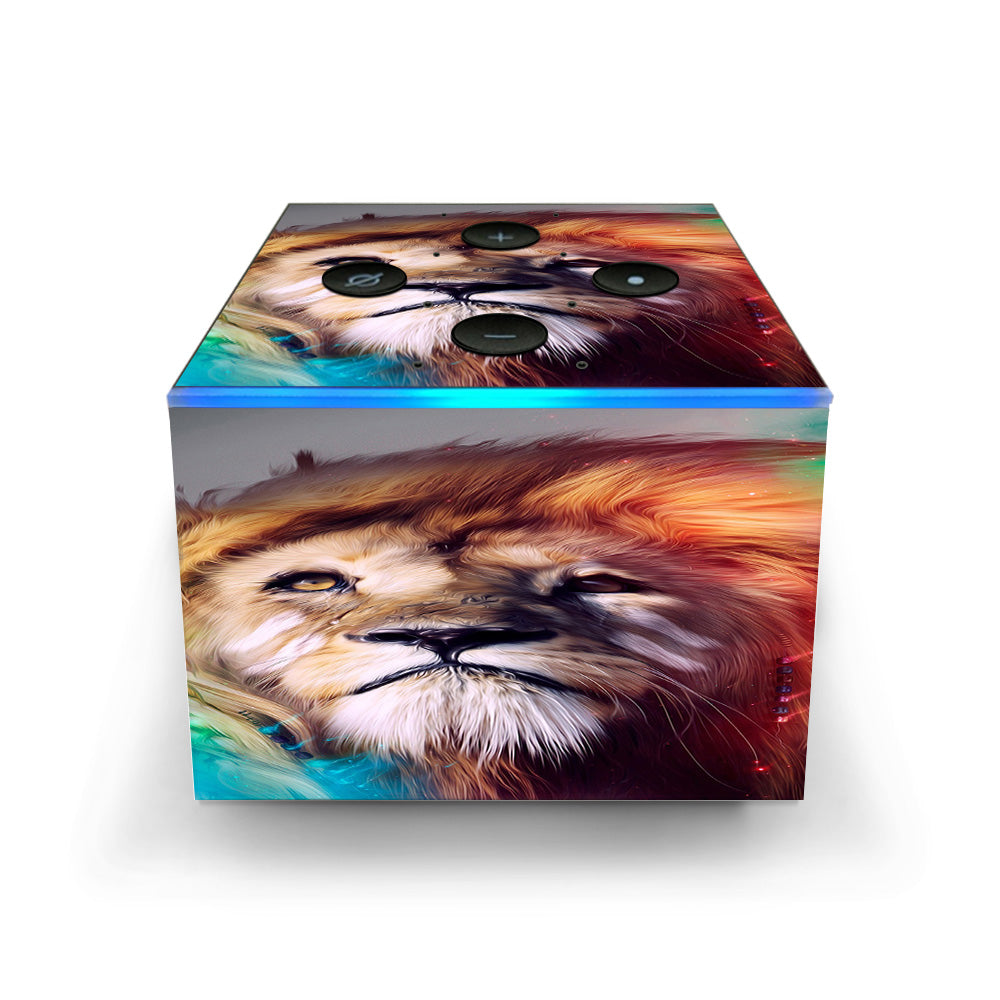  Lion Face Amazon Fire TV Cube Skin