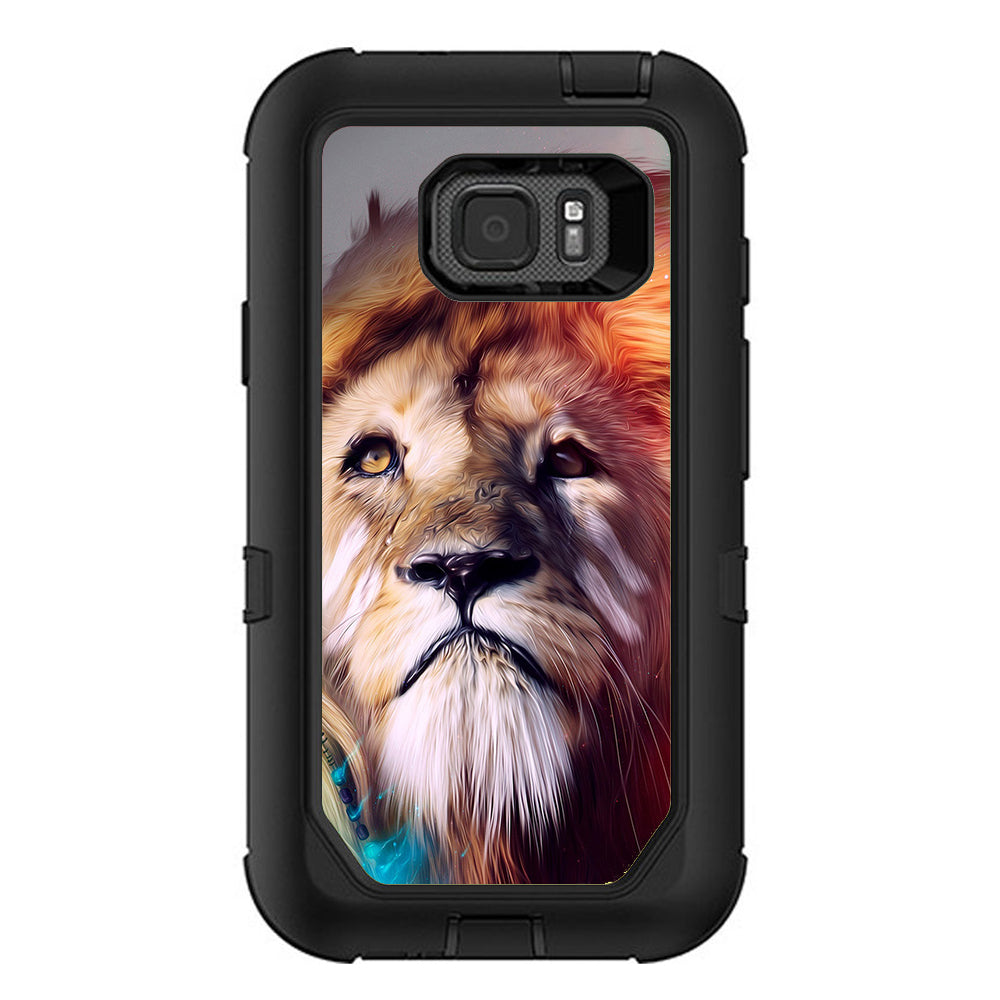  Lion Face Otterbox Defender Samsung Galaxy S7 Active Skin