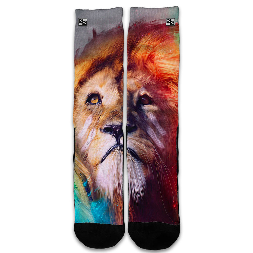  Lion Face Universal Socks