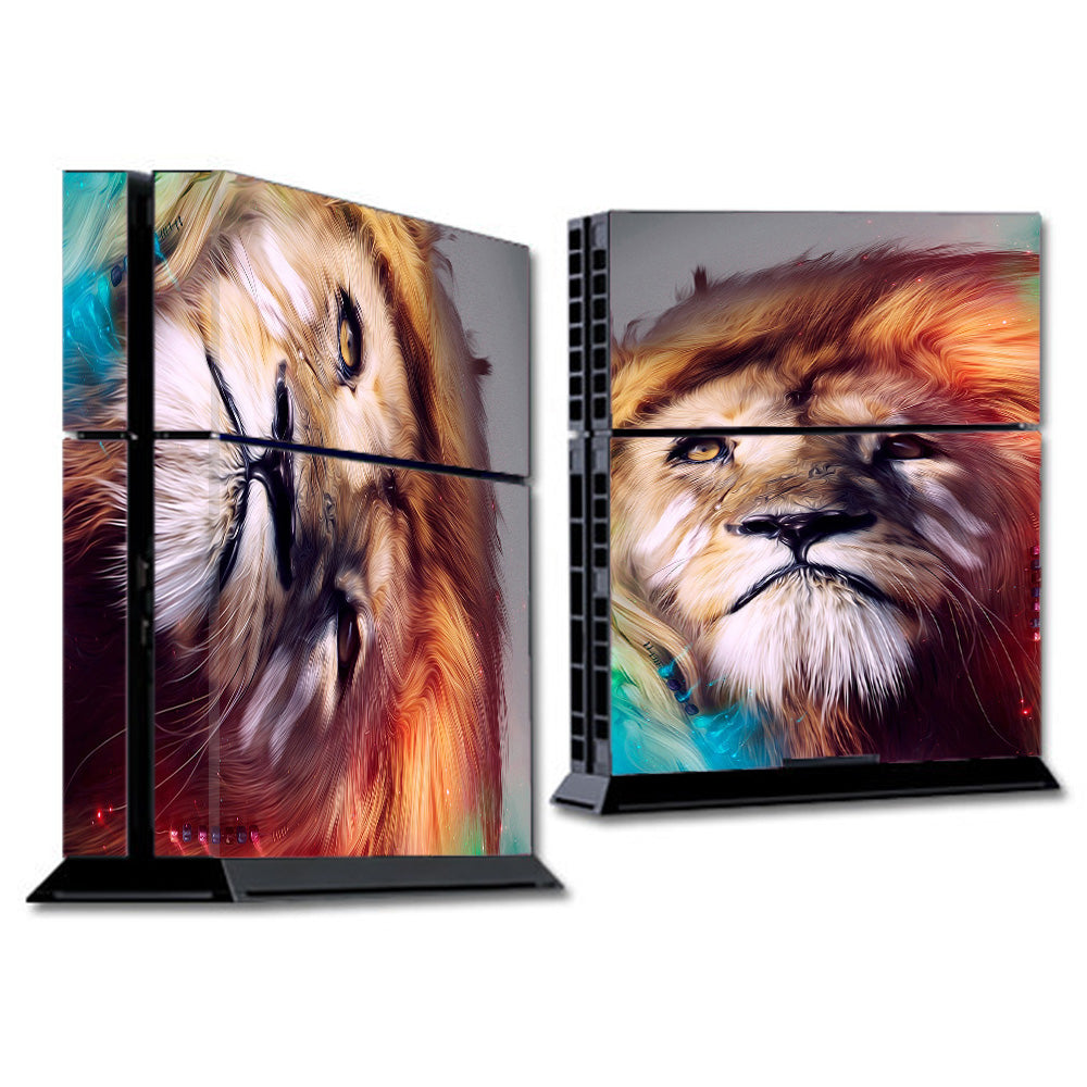  Lion Face Sony Playstation PS4 Skin