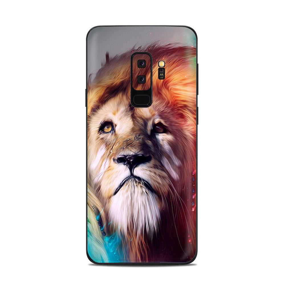  Lion Face Samsung Galaxy S9 Plus Skin