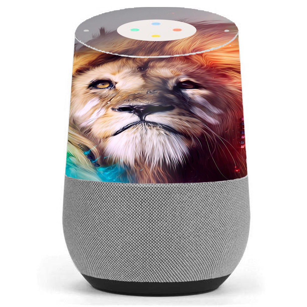  Lion Face Google Home Skin