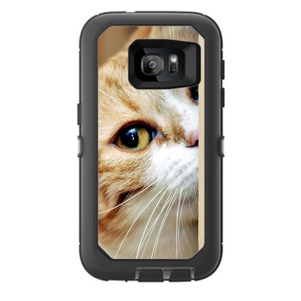  Cat Lomo Style Otterbox Defender Samsung Galaxy S7 Skin