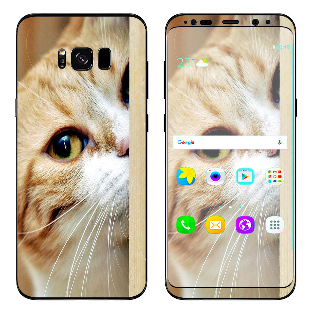  Cat Lomo Style Samsung Galaxy S8 Plus Skin