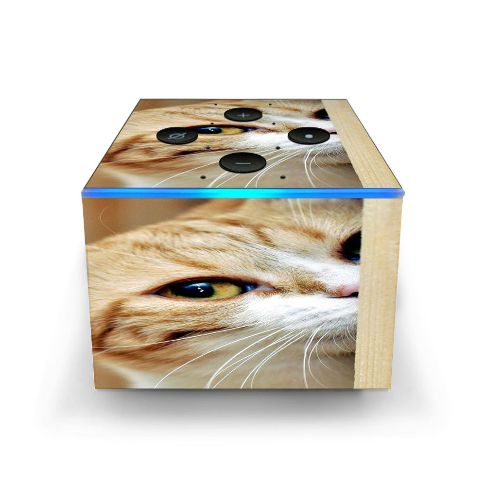  Cat Lomo Style Amazon Fire TV Cube Skin
