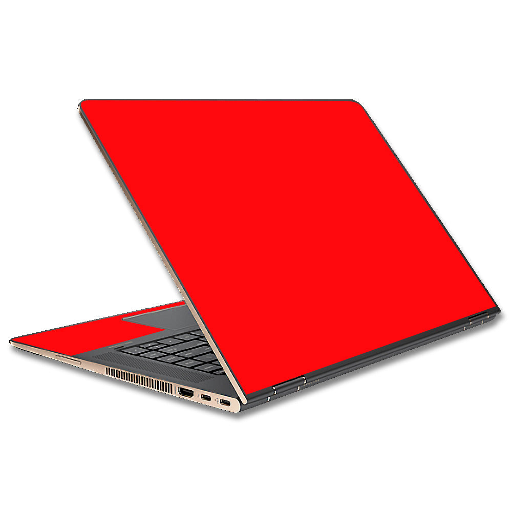  Solid Red Color HP Spectre x360 13t Skin