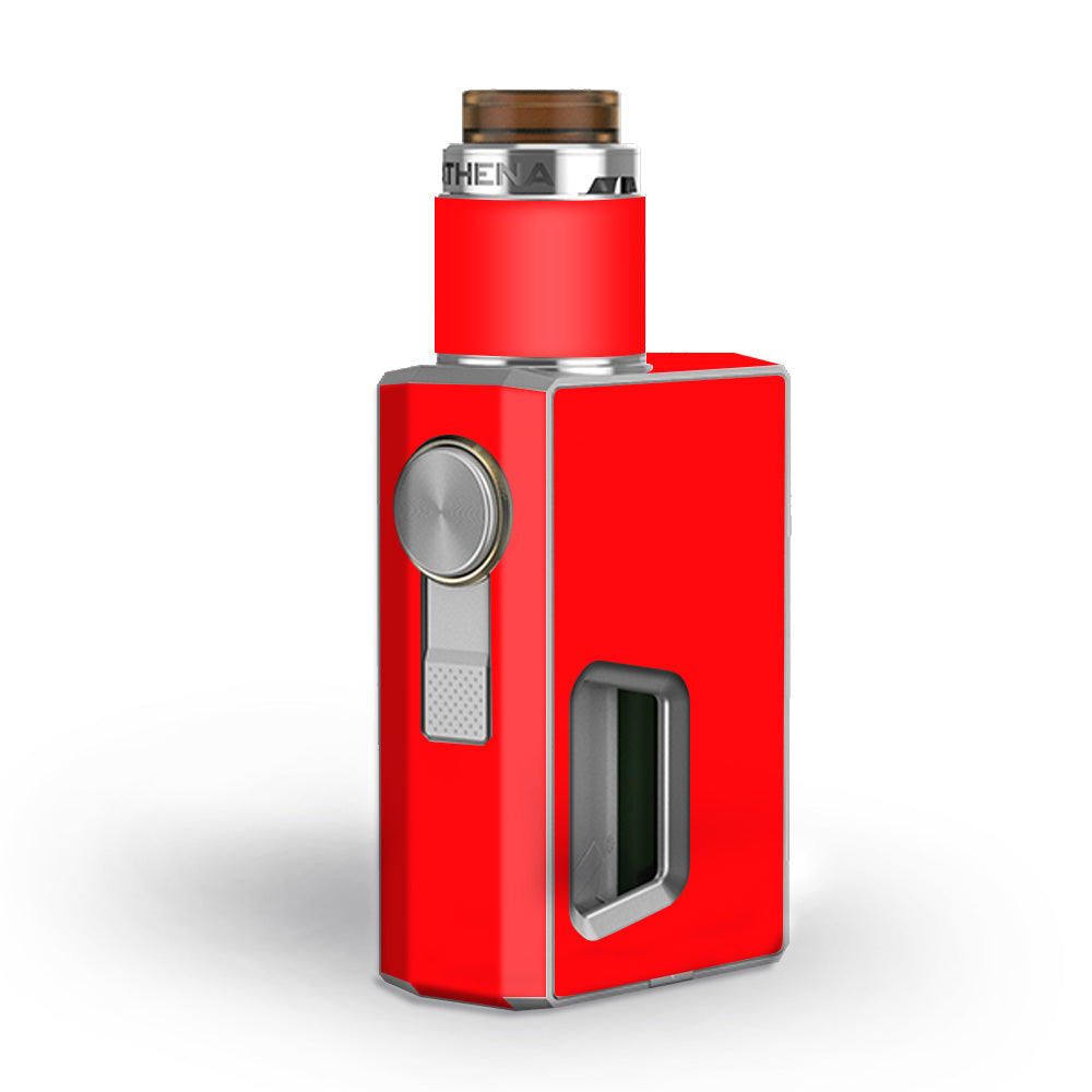  Solid Red Color Geekvape Athena Squonk Skin