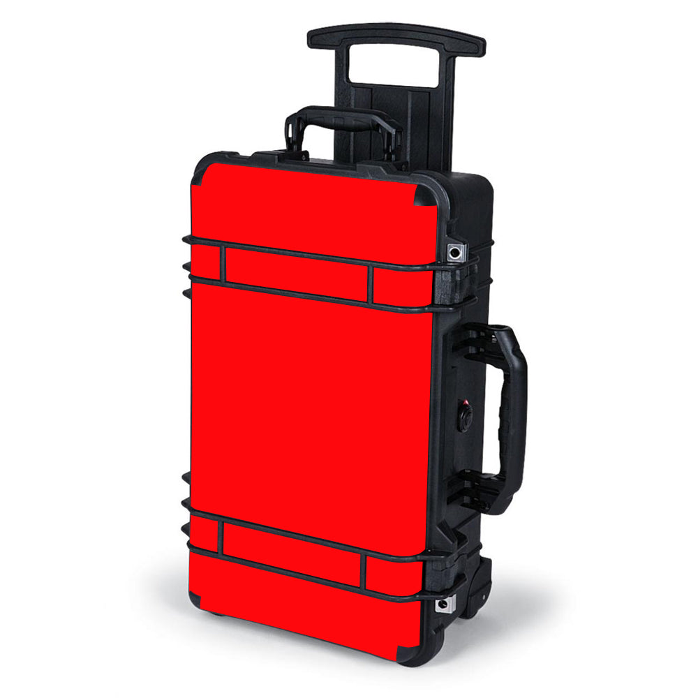  Solid Red Color Pelican Case 1510 Skin