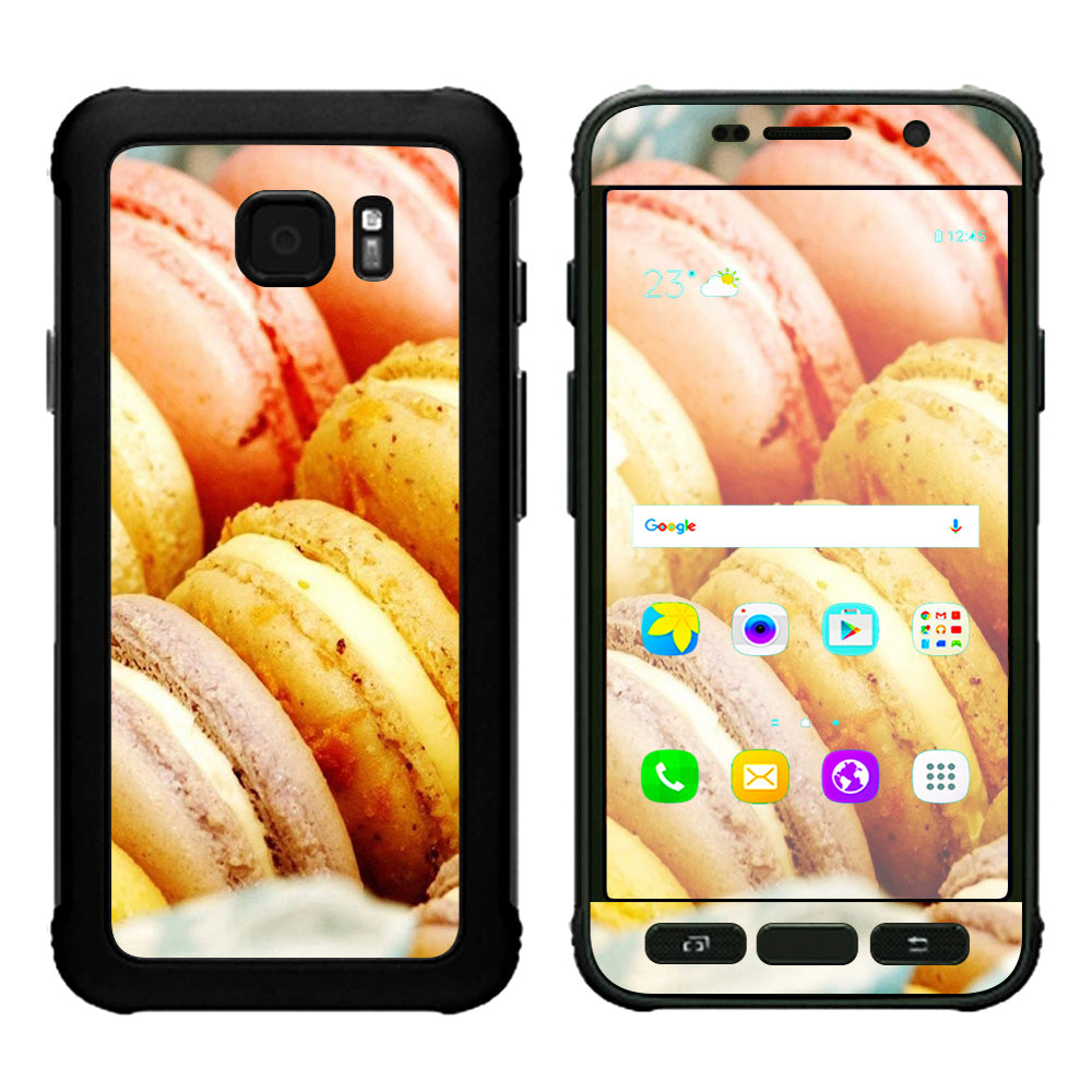  Macaroon Cookies Pastry Samsung Galaxy S7 Active Skin