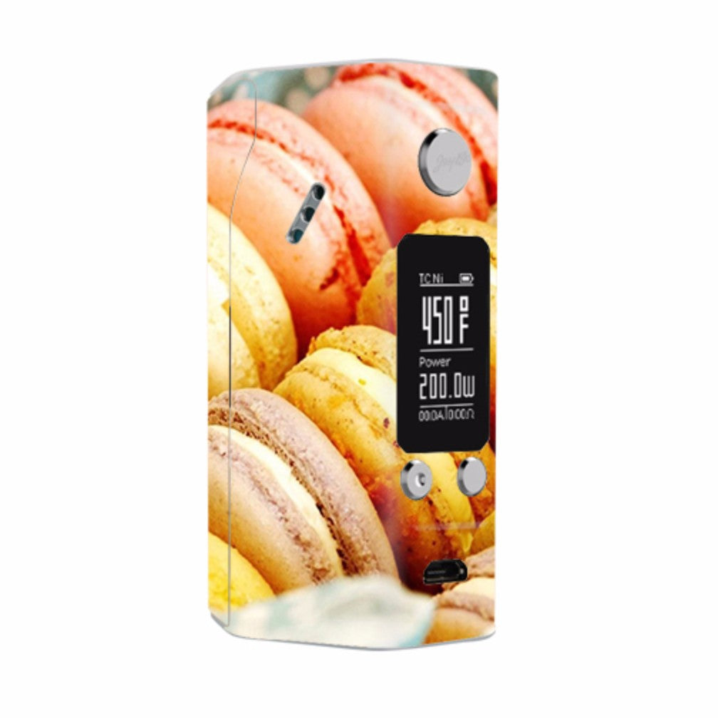  Macaroon Cookies Pastry Wismec Reuleaux RX200S Skin