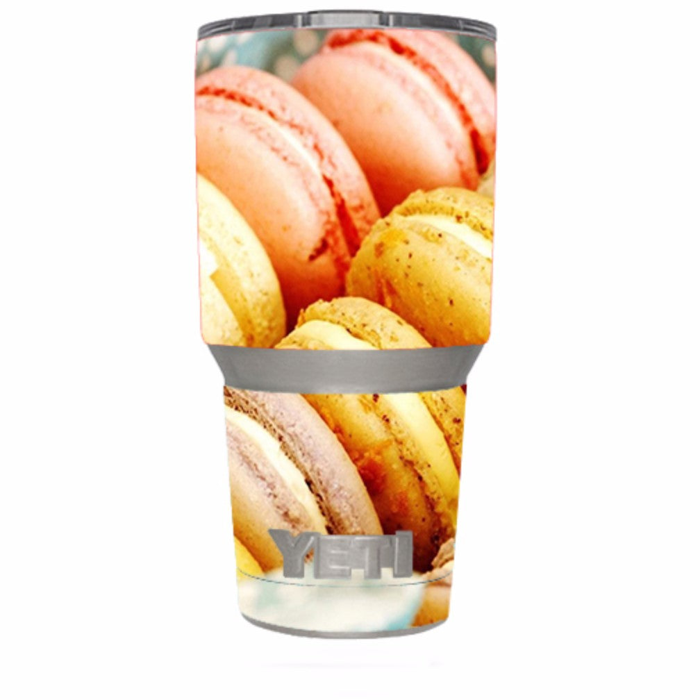  Macaroon Cookies Pastry Yeti 30oz Rambler Tumbler Skin