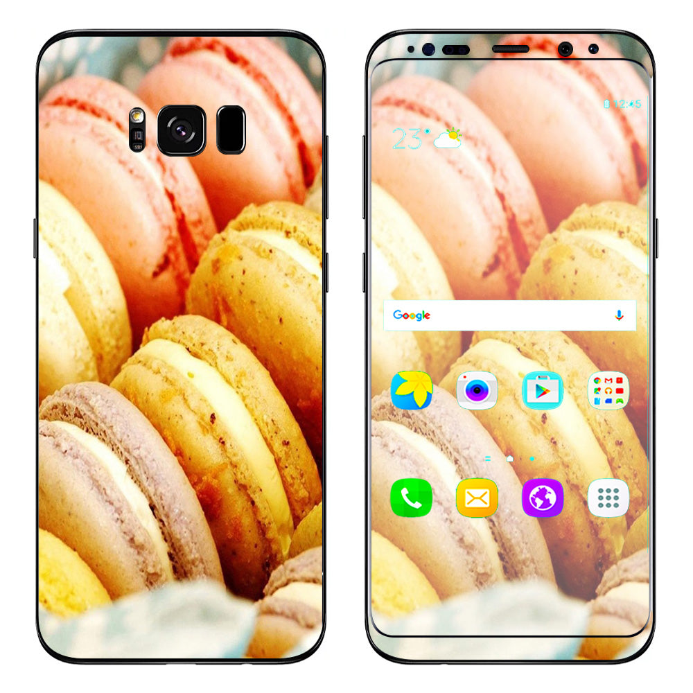  Macaroon Cookies Pastry Samsung Galaxy S8 Plus Skin