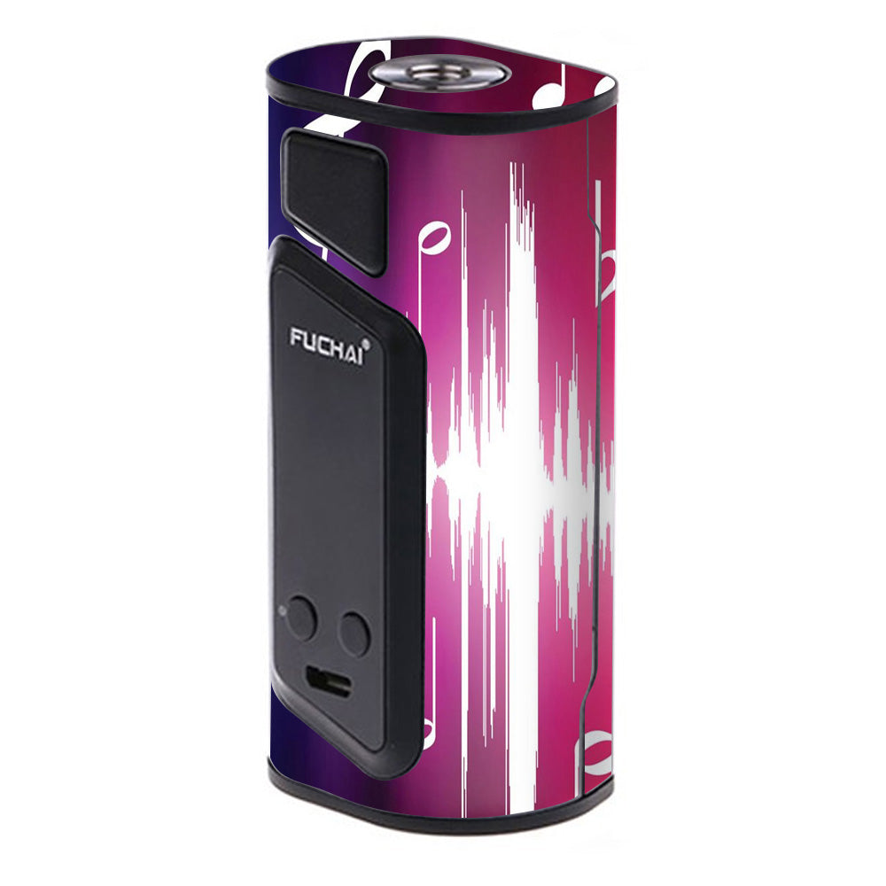  Music Notes Glowing Sigelei Fuchai Duo-3 Skin