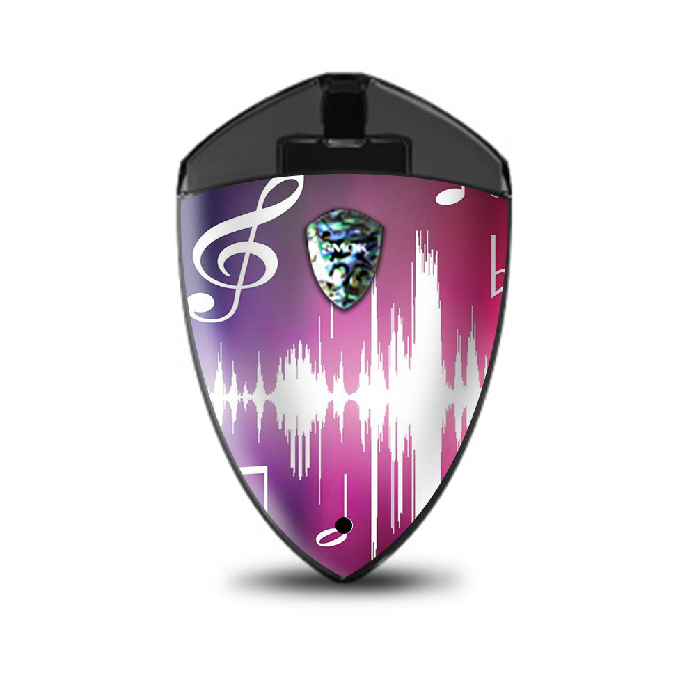  Music Notes Glowing Smok Rolo Badge Skin