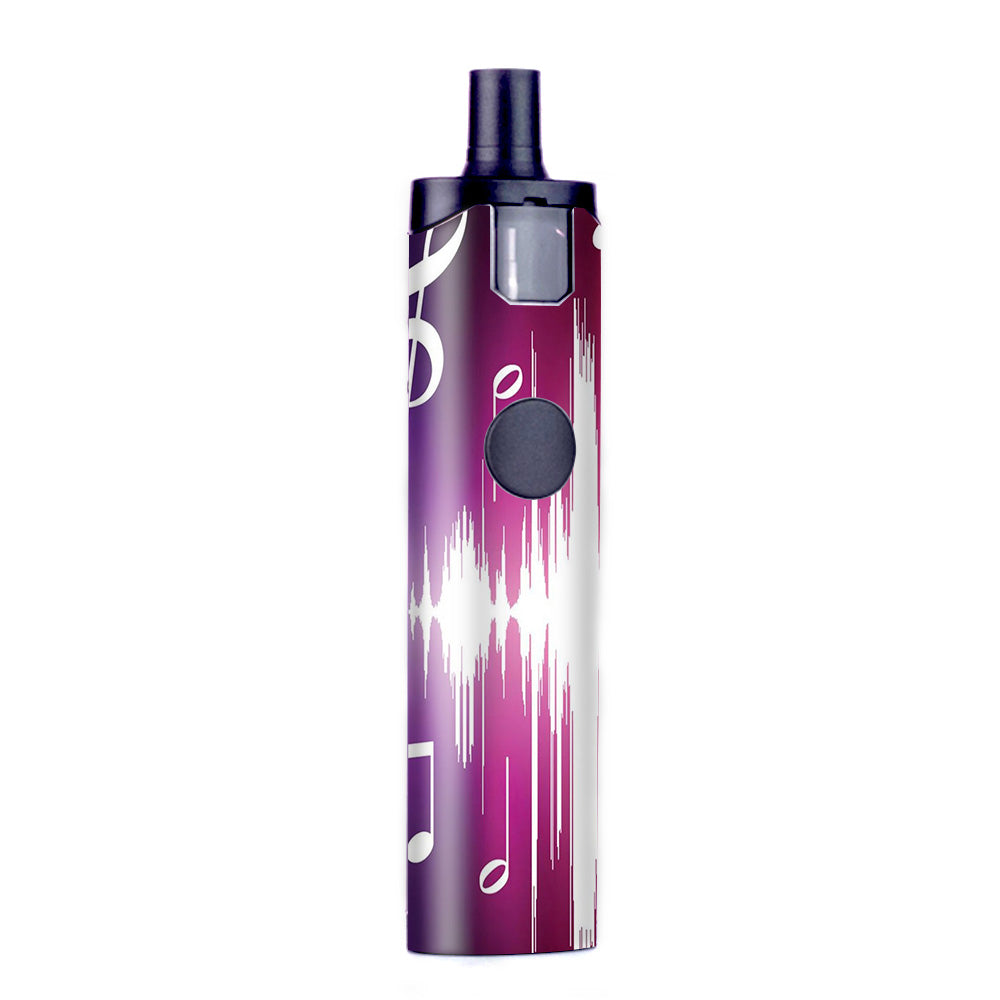  Music Notes Glowing Wismec Motiv Pod Skin