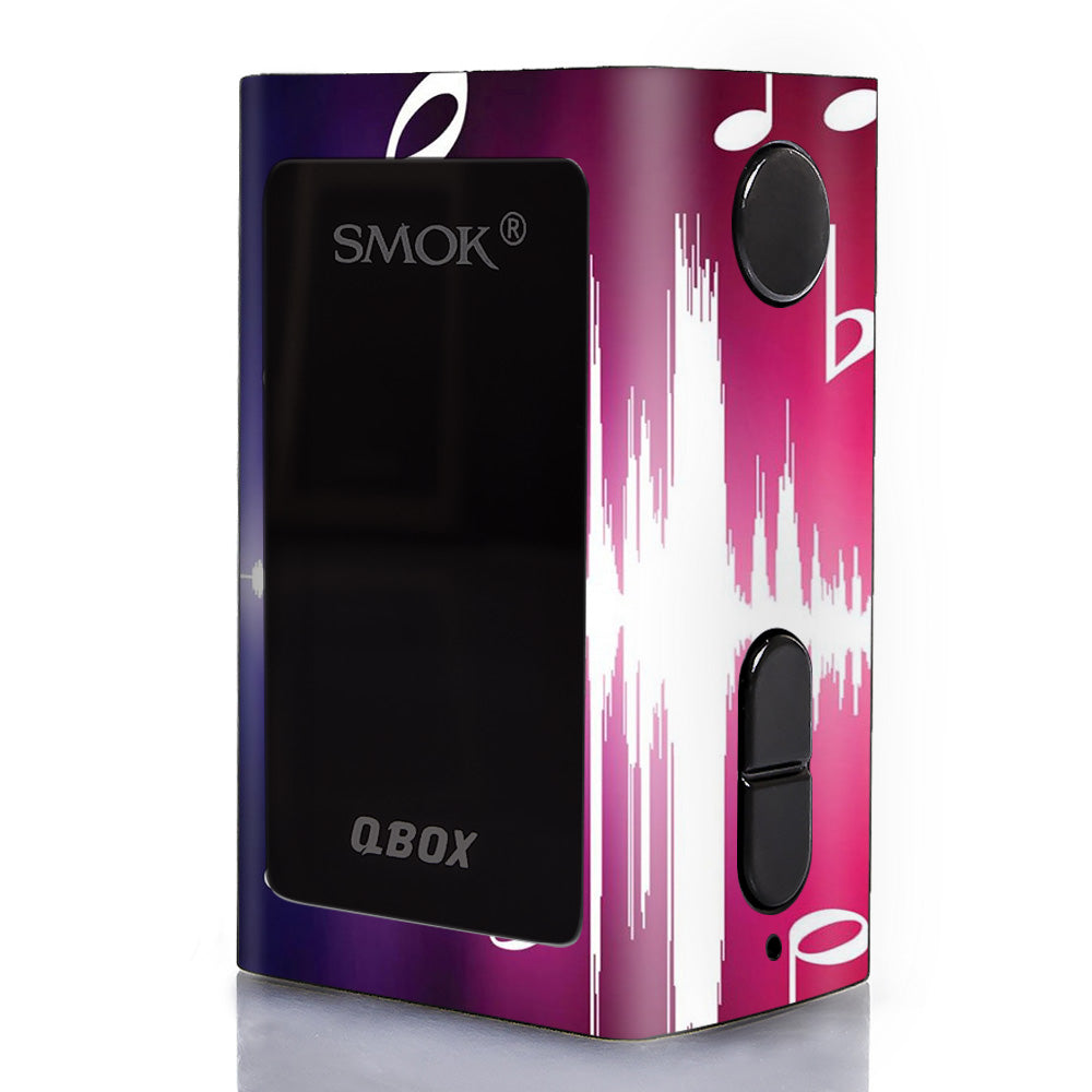  Music Notes Glowing Smok Q-Box Skin