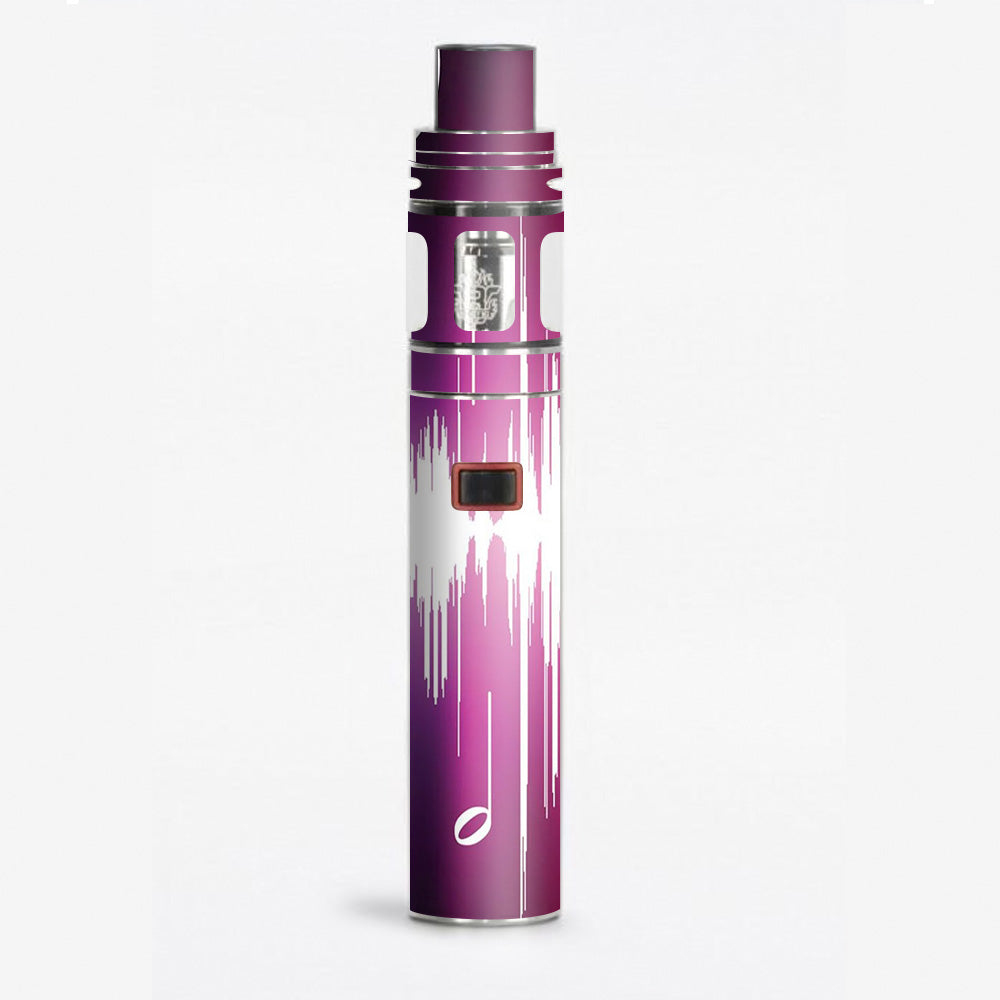  Music Notes Glowing Smok Stick X8 Skin