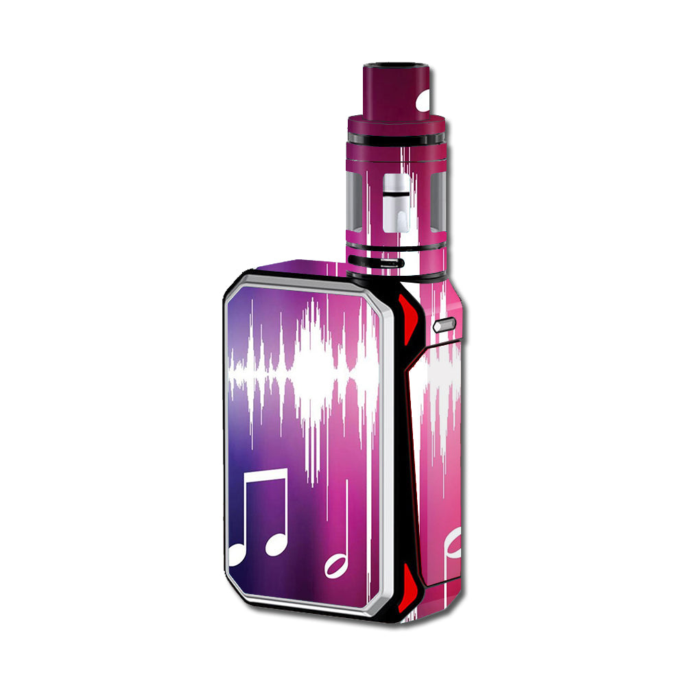  Music Notes Glowing Smok G-Priv 220W Skin