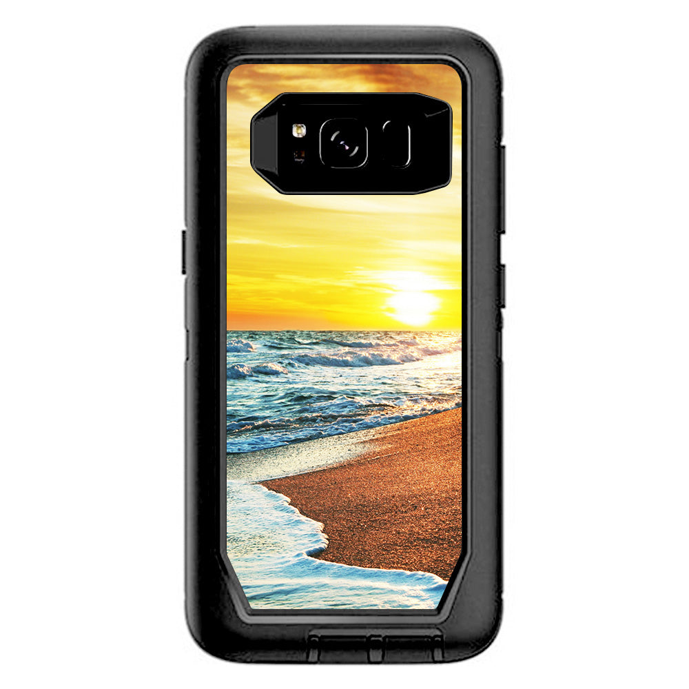  Ocean Sunset Otterbox Defender Samsung Galaxy S8 Skin
