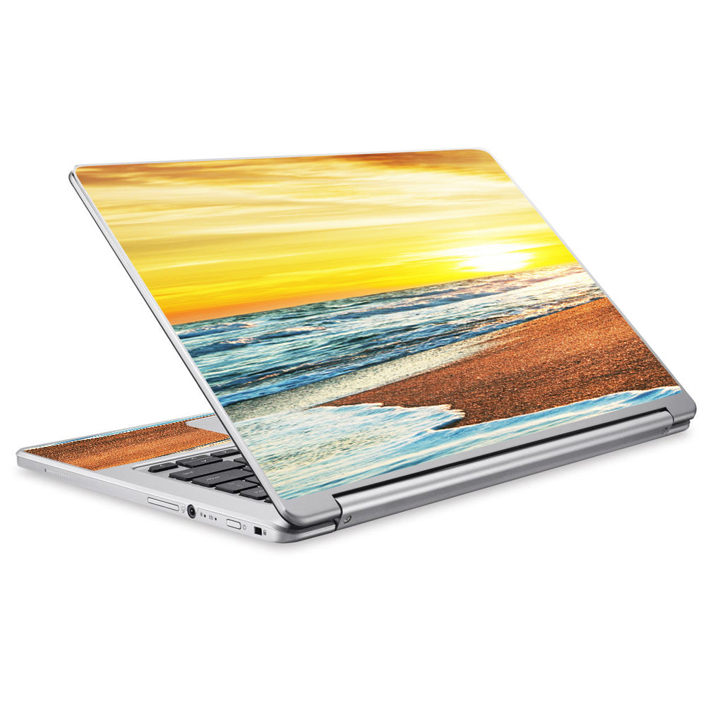  Ocean Sunset Acer Chromebook R13 Skin