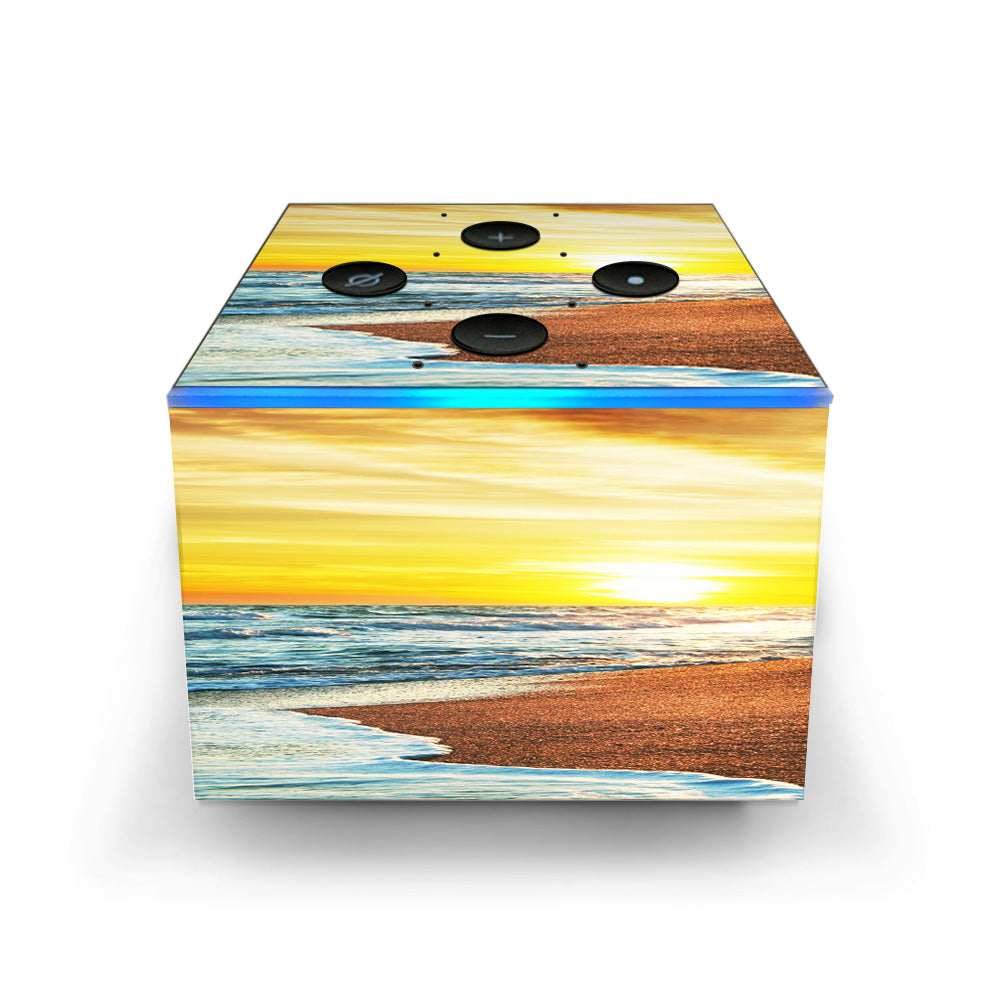  Ocean Sunset Amazon Fire TV Cube Skin