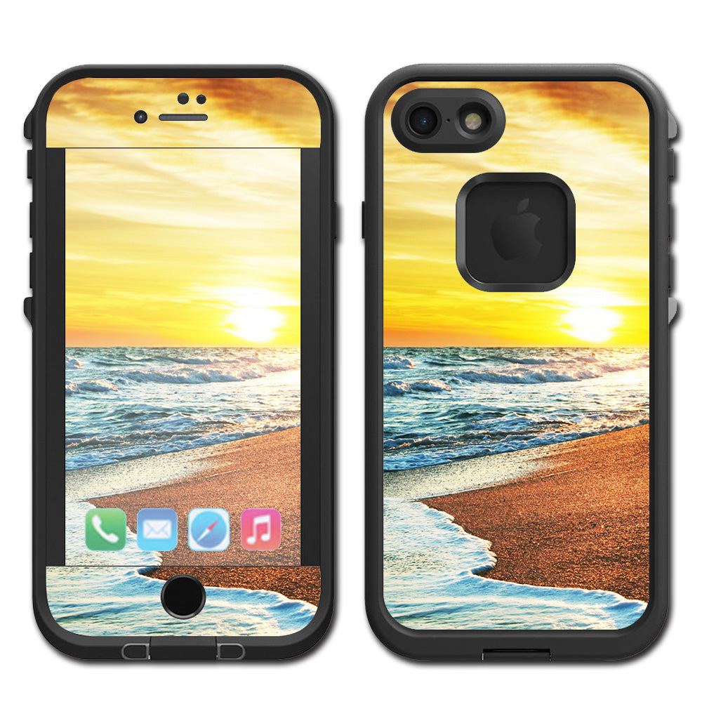  Ocean Sunset Lifeproof Fre iPhone 7 or iPhone 8 Skin