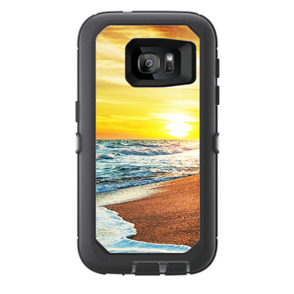  Ocean Sunset Otterbox Defender Samsung Galaxy S7 Skin