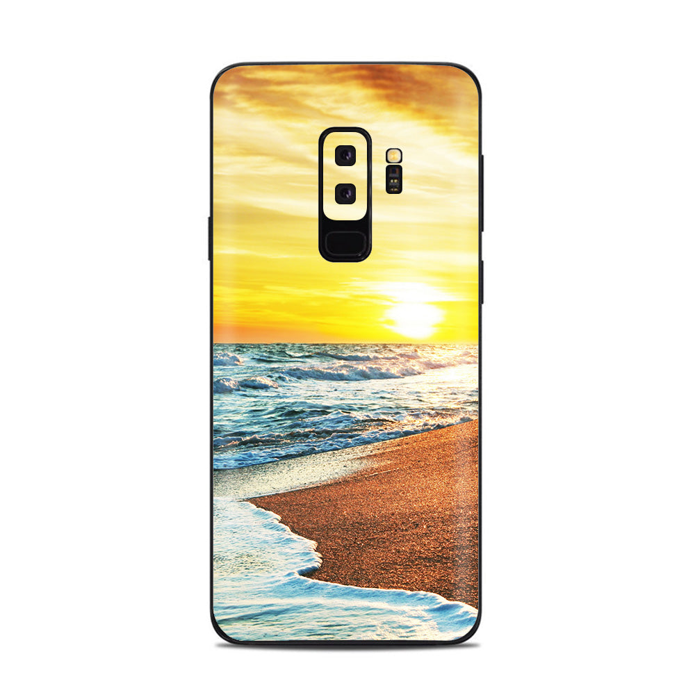  Ocean Sunset Samsung Galaxy S9 Plus Skin