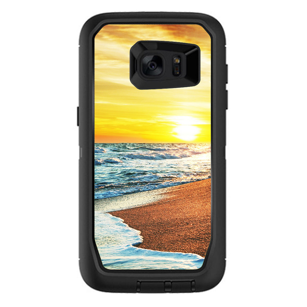  Ocean Sunset Otterbox Defender Samsung Galaxy S7 Edge Skin