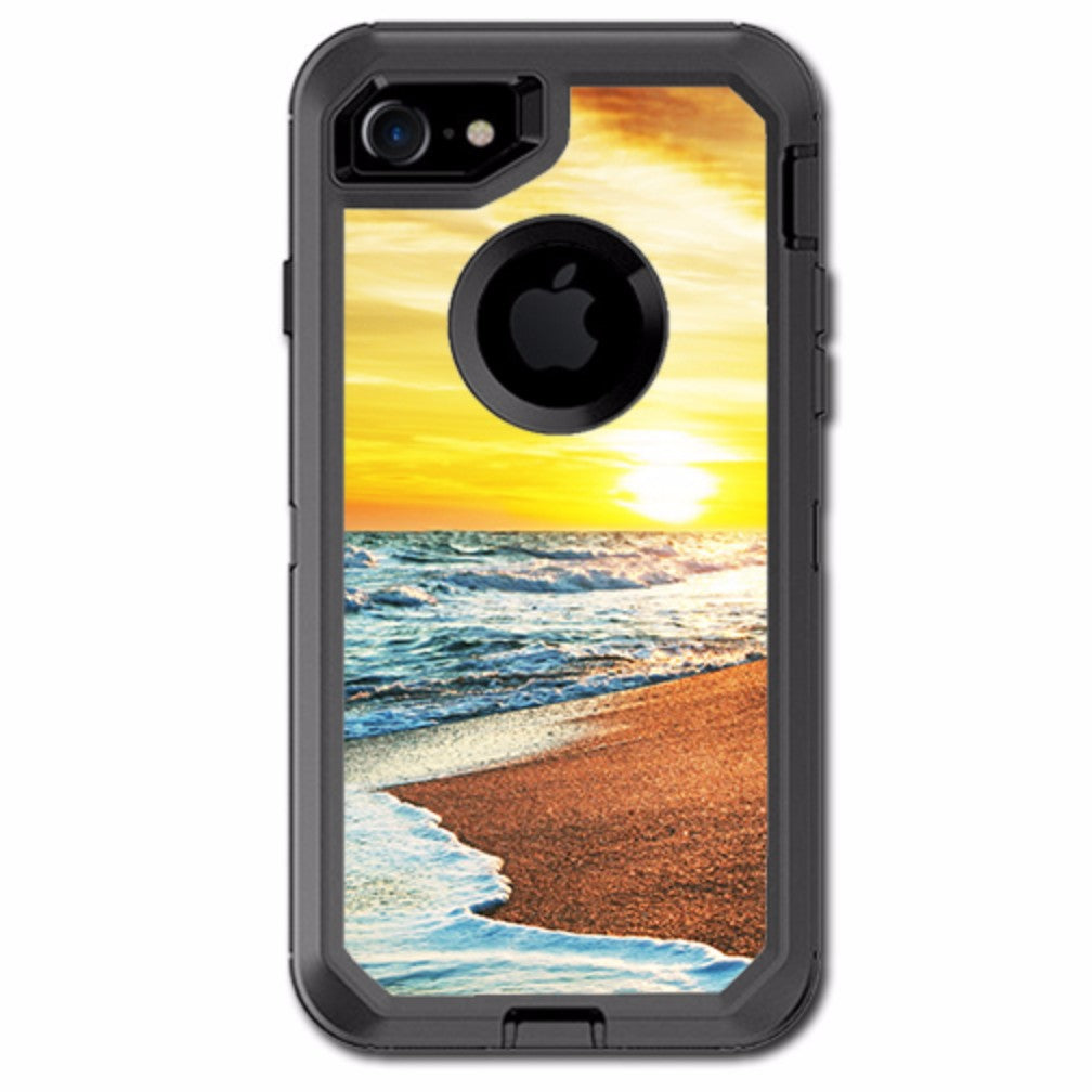  Ocean Sunset Otterbox Defender iPhone 7 or iPhone 8 Skin
