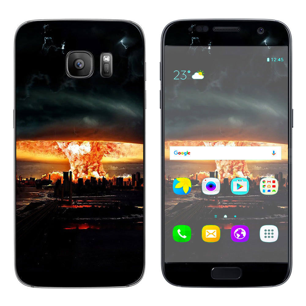  Mushroom Cloud, Atom Bomb Samsung Galaxy S7 Skin