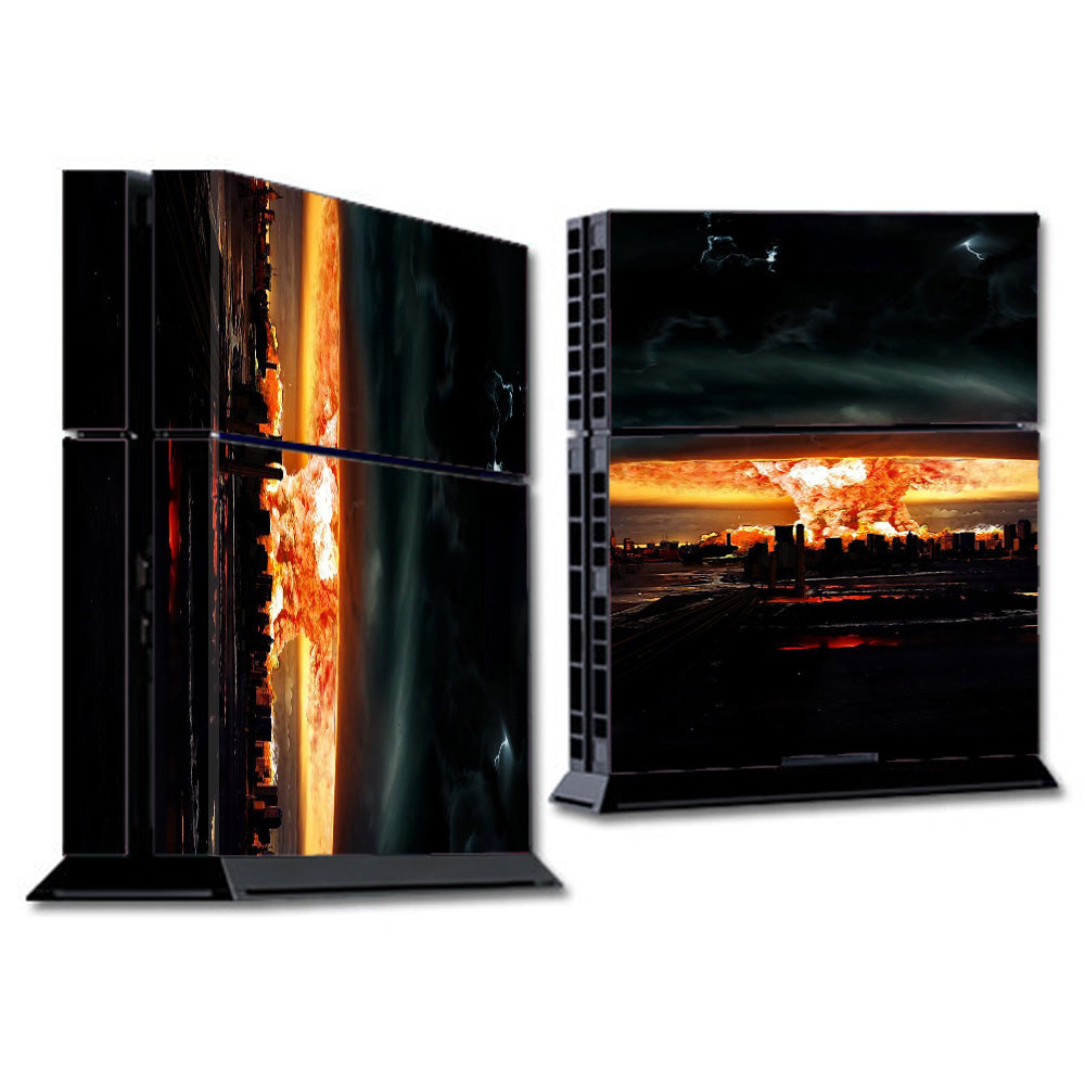  Mushroom Cloud, Atom Bomb Sony Playstation PS4 Skin